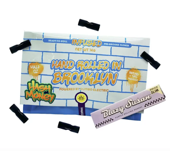 DUMBO ELECTRIC - Hash Money -Hybrid- 26.76% THC | 14g Bag (Ground Flower) | Dumbo Electric     -mm12