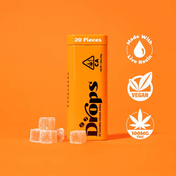 Drops - DROPS: Orange 20pk/100mg (S) Main Image