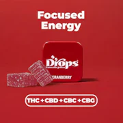 DROPS: Cranberry 2pk/50mg:50mg:50mg:50mg (THC/CBD/CBC/CBG)