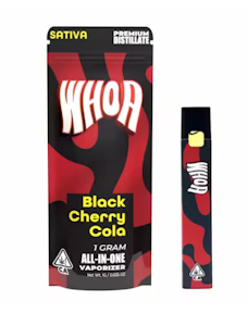Whoa - Black Cherry Cola | 1g | AIO Vape | WHOA