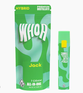 Whoa - Jack | 1g | Live Resin AIO Vape | WHOA