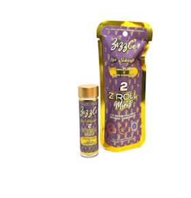 Zizzle | Live Rosin Full Melt Infused | Pre-Roll - Purple Daddy X Grape Cheesecake 2pk | 1.5g
