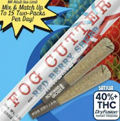 Red Berry Sherb Fog Cutter - 0.5g x 2pk. Infused - Northern Grown