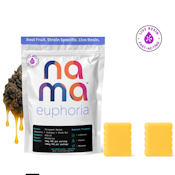 Nama- Euphoria Permanent Marker Live Resin Gummies- 2pk/50mg/100mg