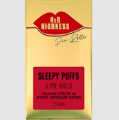 Her Highness- Sleepy Puffs- 2.5g/5pk -Infused Prerolls