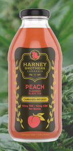 HARNEY BROTHERS CANNABIS - Harney Brothers | Drinks | Peach Tea | 16oz | 10mg