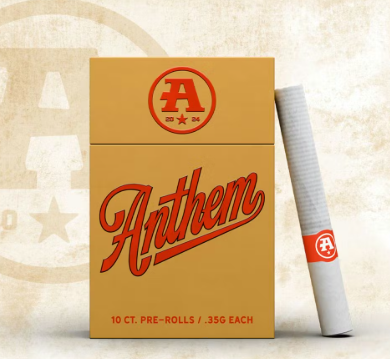 Anthem | Preroll | Indica | 10-pack | 0.35g