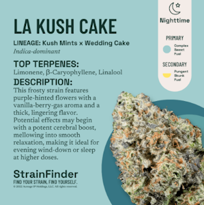 THE BOTANIST - The Botanist | Flower | LA Kush Cake | 14g