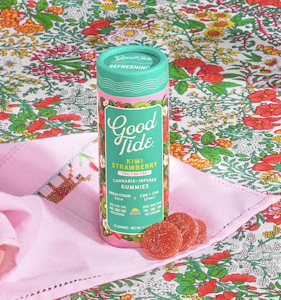 Good Tide - GOOD TIDE | Kiwi Strawberry 1:1:1 THC:CBD:CBG | Rosin Infused | 10ct/100mg Gummies