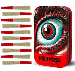 High Wired - Pre Roll | Infused | High Wired | Butterstuff #6 | 3.5g/10 pk