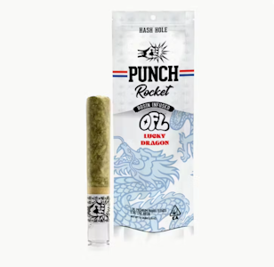 PUNCH EDIBLES & EXTRACTS - [Punch x Oakfruitland] Rosin Infused Pre-roll - 1.6g - Lucky Dragon x NYCZ Rocket (H)