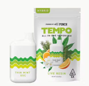 TEMPO - [Tempo] Live Resin AIO - 1g - Thin Mint GSC (H)