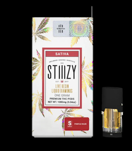 STIIIZY - Stiiizy | Live Resin | Liquid Diamonds | Vape Pod - Purple Haze | 1g