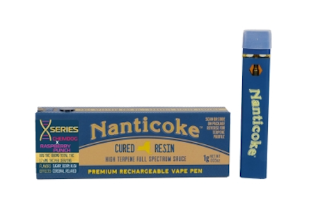 Nanticoke | Vape | Raspberry Punch X Chemdog | AIO 1G |