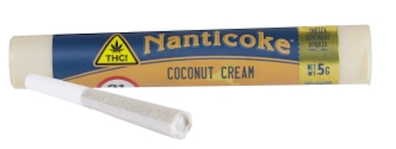 Nanticoke | Pre Roll | coconut cream | .5G |