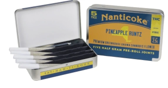 Nanticoke - Nanticoke | Pre Roll | pineapple runtz | .5G X 5PK | 2.5G