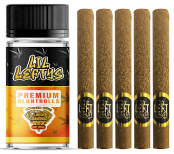 LEFT COAST - Left Coast - Lil Lefty's - ORANGE CREAMSICLE - 5pk Premium Infused Mini Blunts
