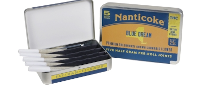 NANTICOKE - Nanticoke | Pre Roll | Blue Dream | .5G X 5PK | 2.5G