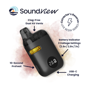 SOUNDVIEW - 1g AIO Live Resin – Watermelon Sherbet (H) 00214