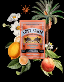 Lost Farm | Edible | Live Rosin Gummies - Tropical Lemonade x Ztrawberry Guava | 100mg,10