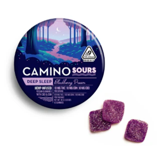 Camino Sours | Edible | Gummies - Blackberry Dream | 100mg