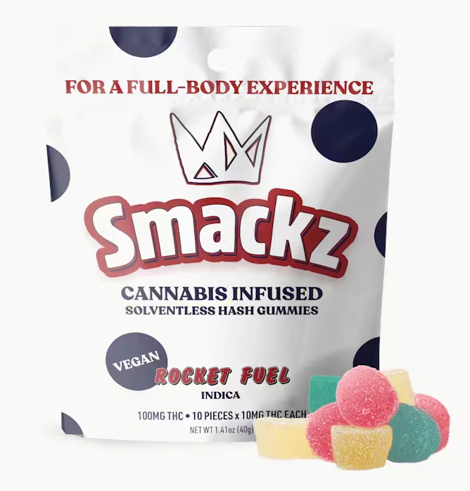 West Coast Cure - WEST COAST CURE: Rocket Fuel Hash Gummies 10-Piece/100mg (I) Main Image