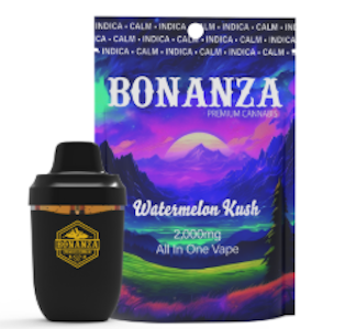 Bonanza - Watermelon Kush - 2G AIO Vape