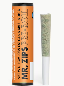 MR. ZIPS - Mr. Zips | Pre-Roll | 3-Pack 0.5g | S | Mango Haze