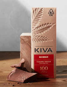 Kiva | Edible | Chocolate Bar - Milk Chocolate | 100mg