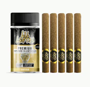 Left Coast -Lil Leftys - Infused Pre-roll - Banana Creme 3.75g Jar