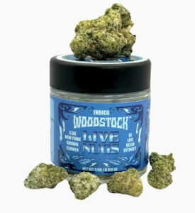 Woodstock - Woodstock - Gorilla Glue x Afghani - Coated Live Resin Nugs - 4.5g - Flower