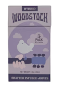 Woodstock - Cherry Kush X Chemdog - Shatter Infused - Preroll - 5pk