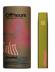 Off Hours | Vape | unwind | calm | .5G AIO