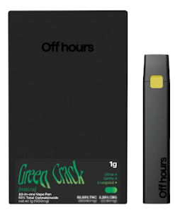 OFF HOURS - Off Hours | Vape | Green Crack | 1G AIO