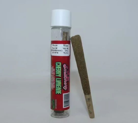 Fields Family Farmz - Cherry Limeade - Single 1.2g Diamond, Oil, Kief, Terpenes Infused Pre-roll (Fields Family) Main Image