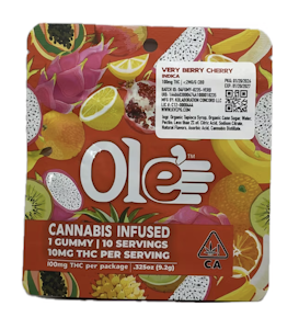 Ole' 4 Fingers - Very Berry Cherry - Gummy - 1ct - 100mg