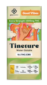 Green Revolution - Good Vibes - 5:1 THC:CBG Water-Soluble Tincture