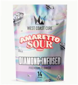 [West Coast Cure] Diamond Infused Flower - 14g - Amaretto Sour (H)