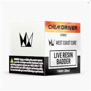 West Coast Cure - [West Coast Cure] Liver Resin Badder - 1g - Chem Driver (H)