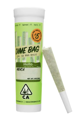 Dime Bag - Dime Bag - High Octane - Preroll Pack - 5pk - 2.5g Main Image