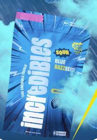 Incredibles | Edible | Gummy - Sour Blue Razzberry | 100mg,1