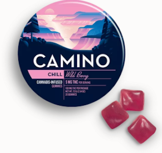 CAMINO - Camino | edibles | wild berry | 5mg \ pc | 100mg |