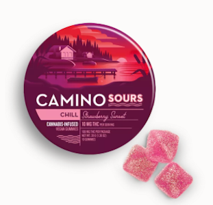 CAMINO - Camino | edibles | sours ~ strawberry sunset | 10mg \ pc | 100mg |
