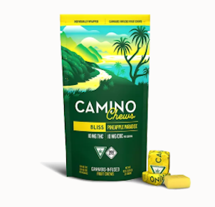 Camino | edibles | chews ~ pineapple paradise | 10mg \ pc | 100mg |