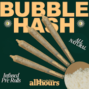 all:hours Space Gello Bubble Hash Infused Shorties 41572