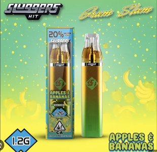 Sluggers Hit - 1.2g Sluggers Hit AIO - Apples & Bananas 83%