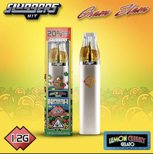 Sluggers Hit - 1.2g Sluggers Hit AIO - Lemon Cherry Gelato 75%