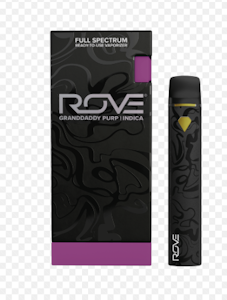 Rove - Granddaddy Purp | 1g | Melted Diamonds Live Resin AIO | ROVE