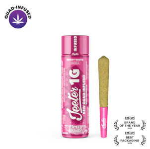 Jeeter - Jeeter - Berry White - 1g Quad Infused Preroll