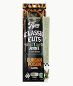 [Claybourne] Classic Cuts Preroll - 1g - Durban Poison (S)